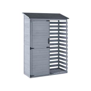 Remise à outils 130 cm 57 cm gris