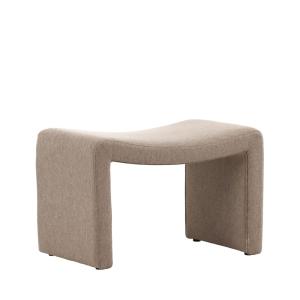 Repose-pieds en tissu - Marron