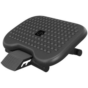 Repose-pieds ergonomique de bureau hauteur réglable noir