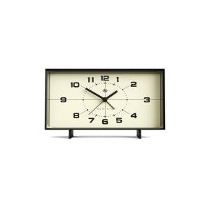 Réveil en acrylique avec cadran crème