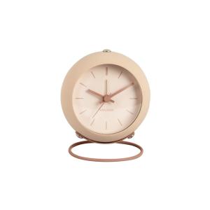Réveil fer brun Ø9,5cm