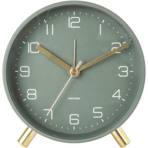 Réveil fer vert Ø11cm