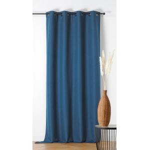 Rideau 100% occultant bleu marine 135x260cm