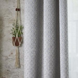 Rideau à galon fronceur GRIS 138x220 cm