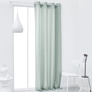 Rideau à oeillets  140x240 cm Bleu céladon