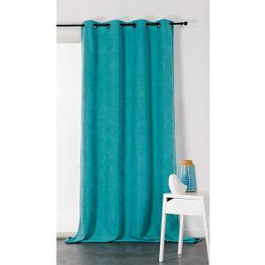Rideau alaska isolant et 100 % occultant polyester turquois…