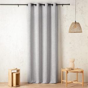Rideau d’ameublement gris 145 x 240 cm