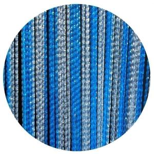 Rideau de porte en pvc bleu rimini 100x230 cm