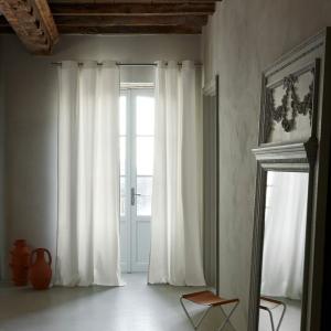 Rideau en coton blanc 350x270 cm