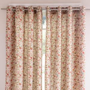 Rideau en coton multicolore 135x260cm