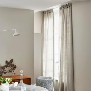 Rideau en lin gris 350x275 cm