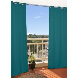 Rideau Extérieur Œillet Bleu MC02 135x250