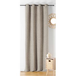 Rideau isolant thermique beige 140x260cm