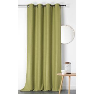 Rideau obscurcissant et isolant boreal polyester vert olive…