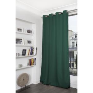 Rideau Occultant Oeillet vert mc228 140x260