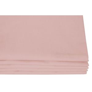 Rideau occultant total rose vieux rose 135x250