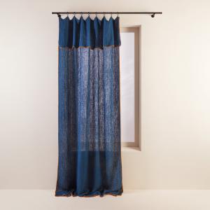 Rideau panneau bleu 140x280 cm