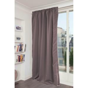 Rideau phonique Galon fronceur Gris MC7305 140x300
