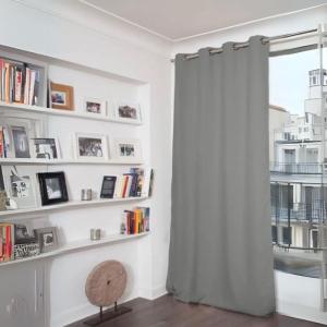 Rideau phonique occultant et thermique ''moondream'' polyes…