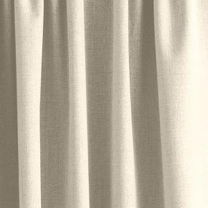 Rideau plissé crème uni 140x280 cm