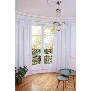 Rideau thermique Galon fronceur Blanc MC720 130x250