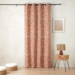 Rideau thermique obscurcissant phonique tacheté terre cuite…