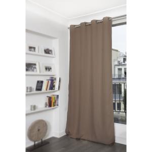 Rideau thermique occultant Oeillet beige mc8220 140x300