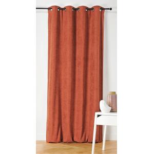 Rideau thermique phonique et obscurcissant cuivre 140x260cm