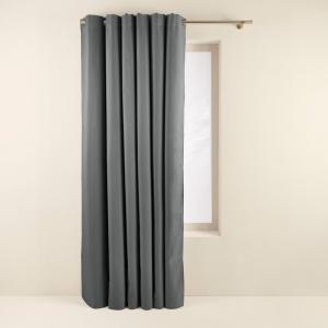 Rideau tissu à enduction pvc, occultant à 100% gris 135x350…