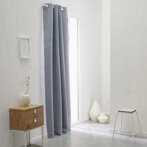 Rideau ultra occultant  140x240 cm Gris clair