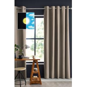 Rideaux polyester lin 140x260 cm