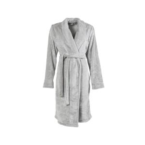 Robe de chambre femme Tourterelle brodé polaire gris 0 x 11…