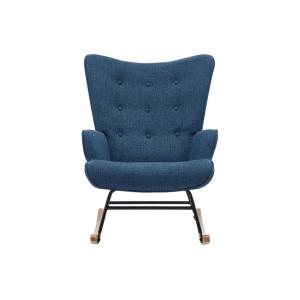 Rocking chair  bleu