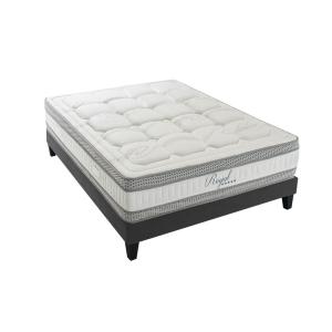 Royal 5* - matelas mémoire de forme   sommier bois mi-ferme…