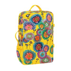 Sac cabine  jaune polyester 34 x 16 x 50 cm