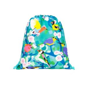 Sac de natation  bleu clair polyester 34 x 28 x 0 cm