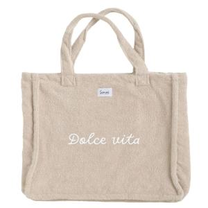 Sac de plage brodé  sable