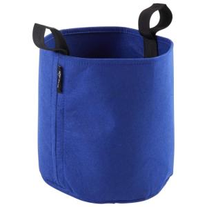 Sac de plantation 12,3 litres en  feutre géotextile bleu