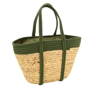 Sac en palmier naturel et teinté
