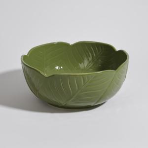 Saladier en céramique verte