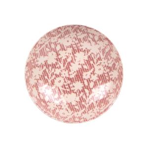 Saladier Léa  24 cm rouge en grès