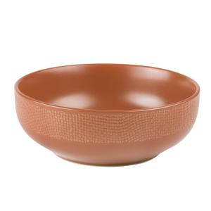 Saladier   terra 16,5 cm orange en grès