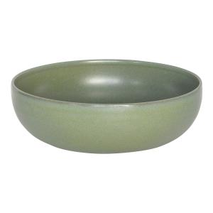 Saladier Uno amande 26 cm vert en grès