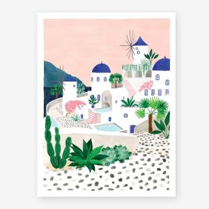 Santorini - Poster / Medium - 29,7 x 39,7cm