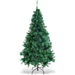 Sapin de noël artificiel  feuilles vert 122 x 122 x 210cm