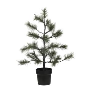 Sapin de noël avec lumières LED 75 cm Naturel
