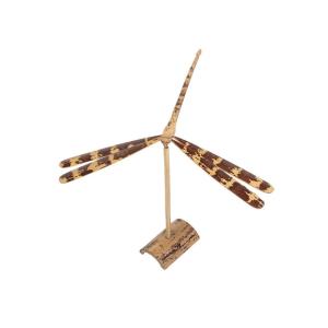 Sculpture en bambou sur pied