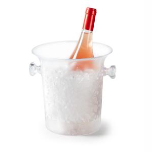 Seau à champagne en plastique transparent ø 21 cm   pujadas…