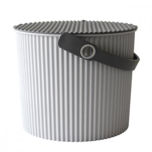 Seau de rangement 10 litres gris