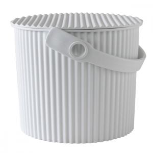 Seau de rangement 4 litres blanc